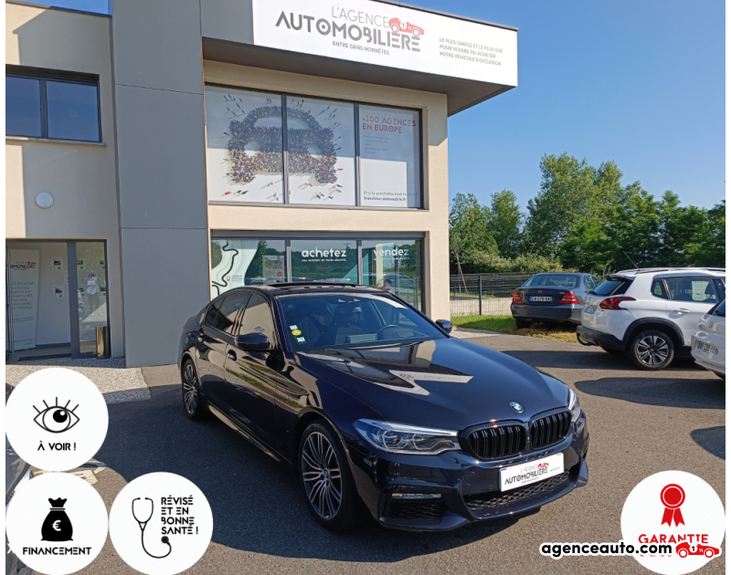 Acquisto Auto Usate, Auto Usate Economiche | Agenzia Automobiliare Bmw Série 5 530d G30 xdrive M-Sport 265cv Noir Anno 2017 Automatique Diesel